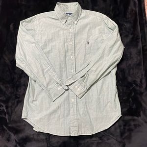 Ralph Lauren Men’s classic fit button front dress shirt